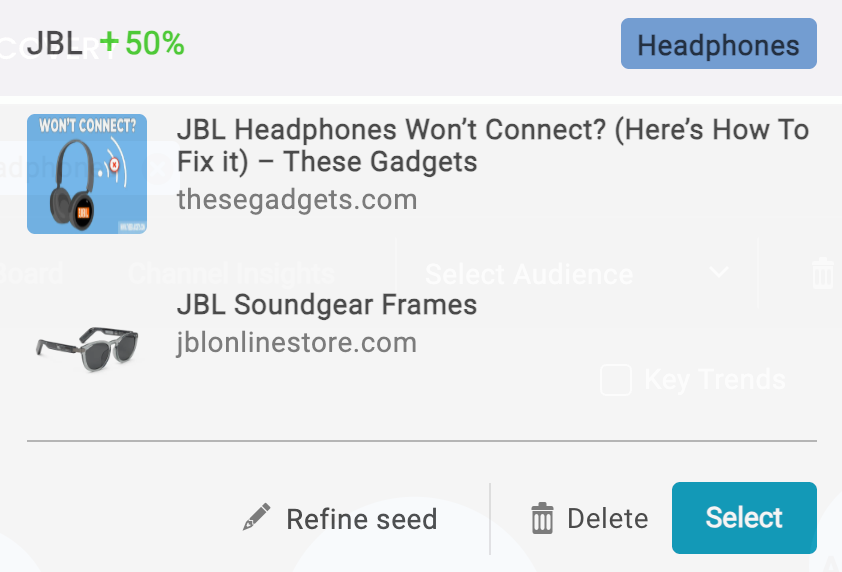 Top content example 1