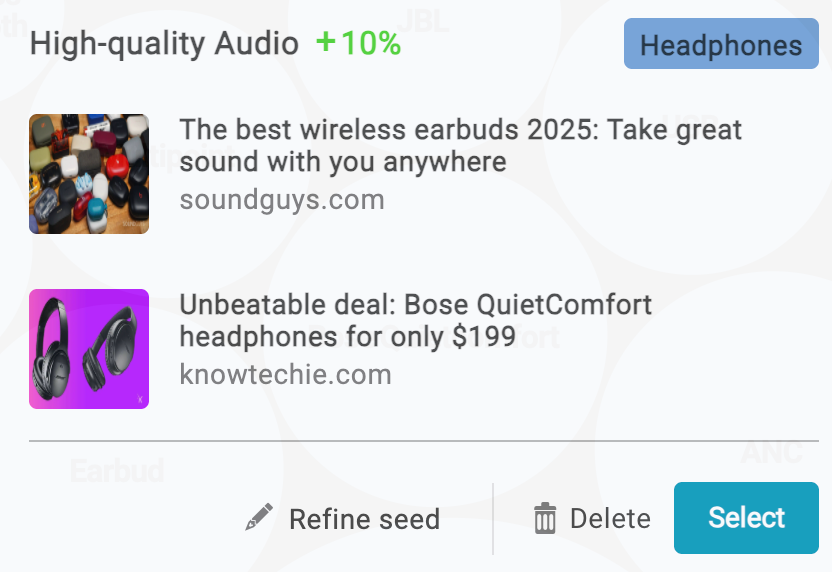 Top content example 3